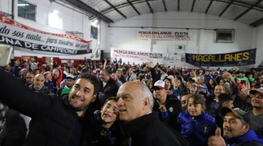 Grindetti se reunió con dirigentes de clubes de barrio