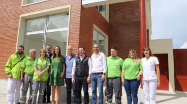Vidal y Grindetti recorrieron las obras del nuevo centro de salud en Gerli