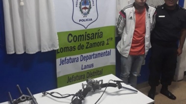 Detuvieron a un joven que vendía por internet autopartes robadas