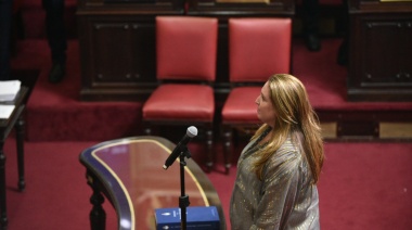 Magdalena Goris asumió como senadora provincial