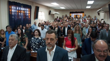 Grindetti asumió su nuevo mandato y Rivas Miera será otra vez presidente del Concejo
