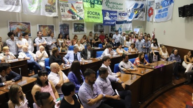 Juraron los concejales electos de Avellaneda y Hugo Barrueco seguirá al frente del Cuerpo