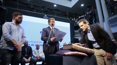 Cascallares presentó el Gabinete para su próxima gestión