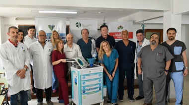 Nuevo equipo de entubación para el Hospital Santamarina