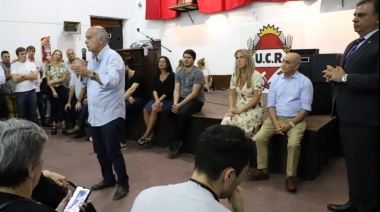 Néstor Grindetti en Avellaneda: “Tenemos que seguir estando cerca de la gente, ahora más que nunca”