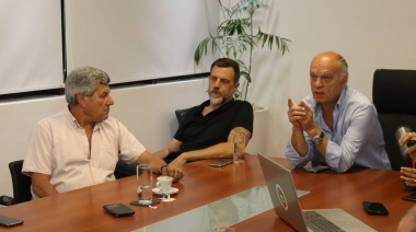 Grindetti recibió a De Gennaro