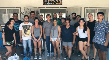 El Municipio realiza refacciones y trabajos de mantenimiento en escuelas provinciales