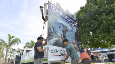 Avanzan los trabajos de mantenimiento y embellecimiento en las Rutas 205 y 58