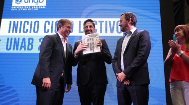 Nicolás Trotta y Mariano Cascallares inauguraron el primer ciclo lectivo de la UNAB