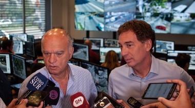 Recorrida de Santilli junto a Grindetti