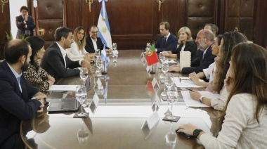 Galmarini y Cabandié compartieron con autoridades de Portugal experiencias en ambiente y gestión de aguas