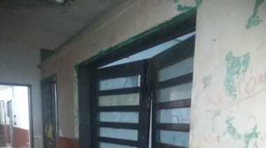 Entraron a la madrugada y y casi prenden fuego las aulas de una escuela