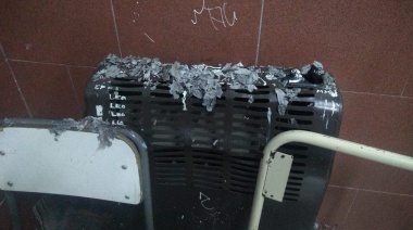Entraron a la madrugada y y casi prenden fuego las aulas de una escuela