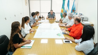 Gray encabezó una mesa de trabajo para actuar frente al coronavirus