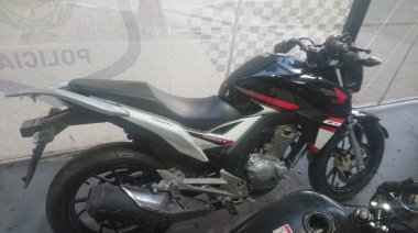 Detuvieron a un motochorro tras una intensa persecución en Llavallol