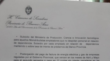 Agustín Máspoli presentó medidas para trabajadores monotributistas y autónomos