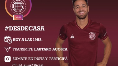Lautaro Acosta: "No hay plata que reemplace la felicidad que me da vestir la camiseta de Lanús"