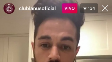 Lautaro Acosta: "No hay plata que reemplace la felicidad que me da vestir la camiseta de Lanús"