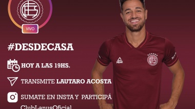 Lautaro Acosta: "No hay plata que reemplace la felicidad que me da vestir la camiseta de Lanús"