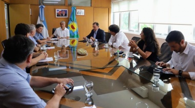 Ferraresi se reunió con concejales y dirigentes del oficialismo y la oposición