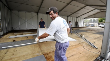 El Municipio instala carpas sanitarias en los hospitales Meléndez y Oñativia