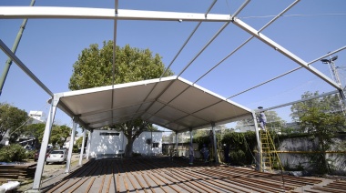 El Municipio instala carpas sanitarias en los hospitales Meléndez y Oñativia