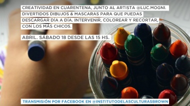 El Municipio lleva la cultura a las casas de Almirante Brown