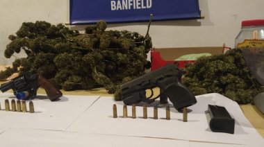 Allanan un "invernadero de marihuana" en una casa de Banfield