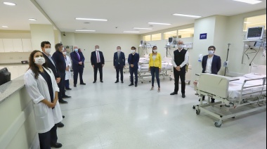 Alberto Fernández y Axel Kicillof inauguraron el Hospital del Bicentenario