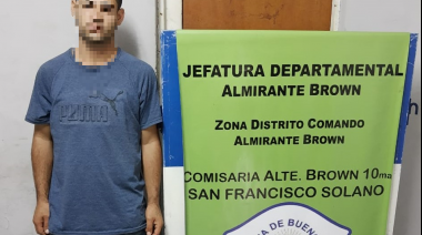 Megaoperativo en Brown en una causa por robos a camionetas de empresas de distribución