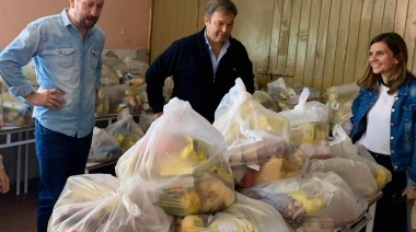 El Municipio repartió más de 800 toneladas de alimentos en un mes