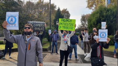 Los comerciantes unidos denuncian que la oposición quiere "capitalizar" su reclamo