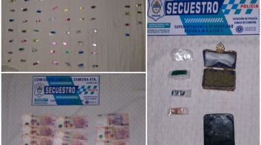 Seis detenidos por tráfico de drogas en Llavallol