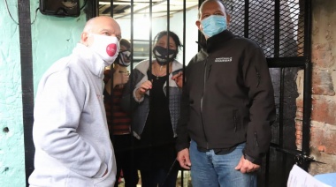 Berni y Grindetti se mostraron juntos en unos de los asentamientos más grandes del Conurbano