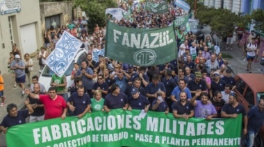 Avanza la reapertura de la planta de Fabricaciones Militares cerrada durante el macrismo
