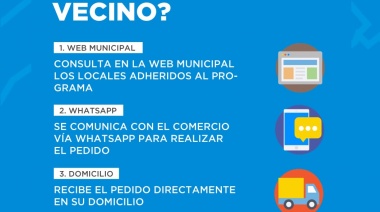 El Municipio refuerza el programa de ventas online “Sin Salir de Casa”