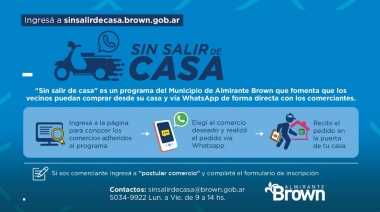 El Municipio refuerza el programa de ventas online “Sin Salir de Casa”