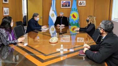 Ferraresi se reunió con funcionarios del Ministerio de Desarrollo Productivo