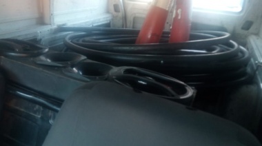 Detuvieron a un “roba cables” que operaba junto a una banda de falsos empleados de Telefónica