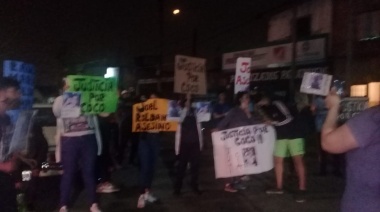 Familiares de Damián Acuña pidieron justicia por la muerte del joven apuñalado por el excuñado