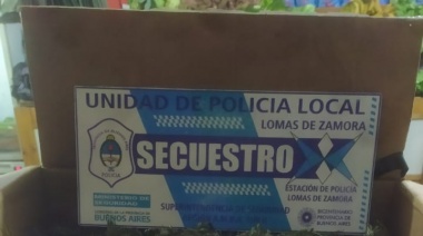 Cayeron dos hombres acusados de narcomenudeo con casi un kilo de marihuana en Temperley