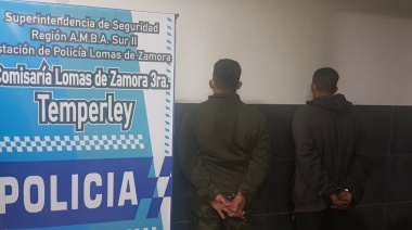 Cayeron dos hombres acusados de narcomenudeo con casi un kilo de marihuana en Temperley