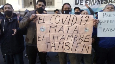 Trabajadores de Cresta Roja se movilizaron al Ministerio de producción