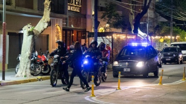 Comenzaron a funcionar los operativos de seguridad nocturnos en las zonas gastronómicas de Lanús