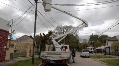 El municipio de Brown avanza en la instalación de 16000 luces led