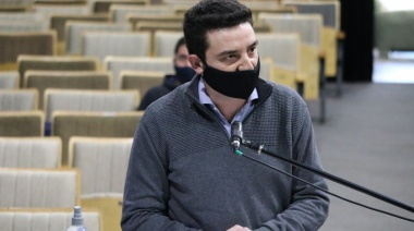 Tras el escrache en su casa, Ganchegui subrayó que “la violencia política hay que repudiarla” y que “no tiene dudas de que esto está relacionado con el banderazo”