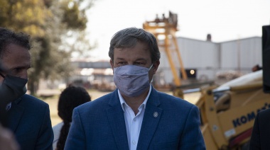 Junto a Cascallares, Katopodis y Guzmán anunciaron una obra para evitar inundaciones en el Parque Industrial