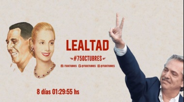 A 75 octubres: Día de la Lealtad Peronista virtual