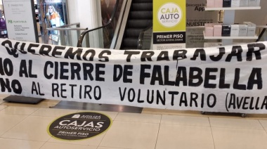 Por el cierre de Falabella quedaron 200 familias en la calle en plena pandemia