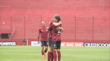 Lanús ganó un amistoso pero perdió al pulpito